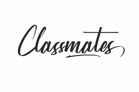 Classmates: The Perfect Handwritten Font for Crafters and Sellers
