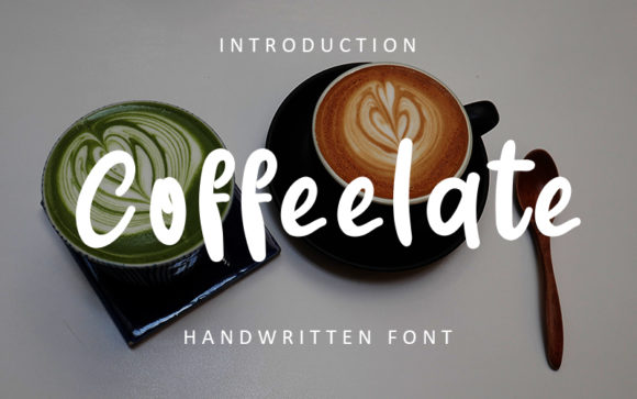 Coffeelate: A Handwritten Typeface for Authentic Brand Identity