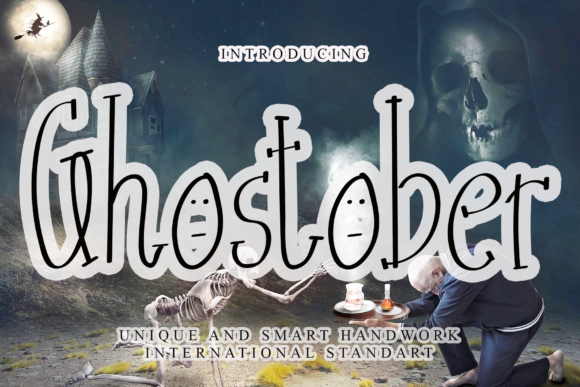 Ghostober: A Playful Handwritten Font for Modern Web Design