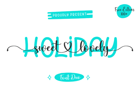 Holiday Sweet Lovely: The Script Font That Elevates Your Brand Identity