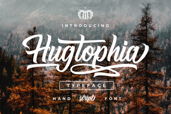 Hugtophia: The Elegant Script Font for Modern Editorial Design