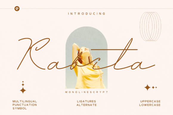 Kabita Typeface: Elevating Campaign Visuals with Modern Script Elegance