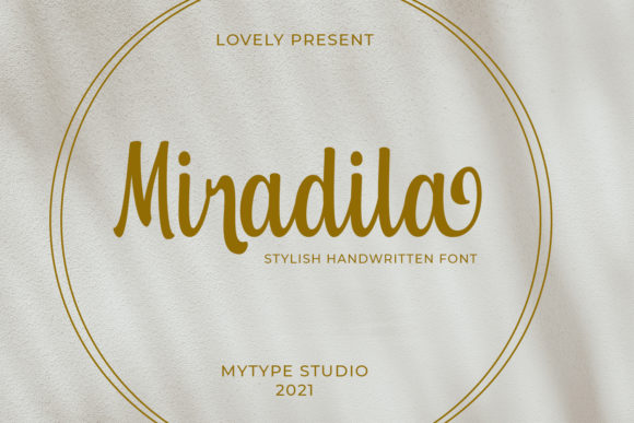Miradila: A Handwritten Typeface for Modern Digital Branding
