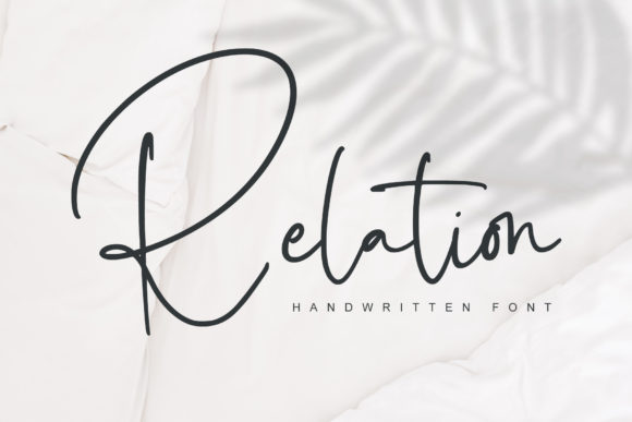 Relation: The Perfect Handwritten Font for Handmade Brands