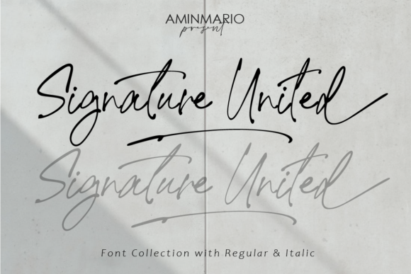 Signature United Review: A Handwritten Font for Authentic Branding