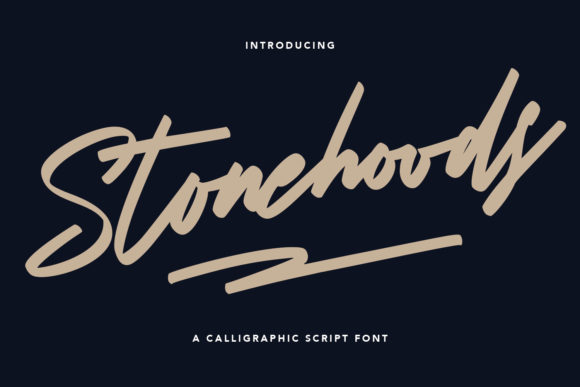 Stonehoods: A Handwritten Typeface for Authentic Brand Identity