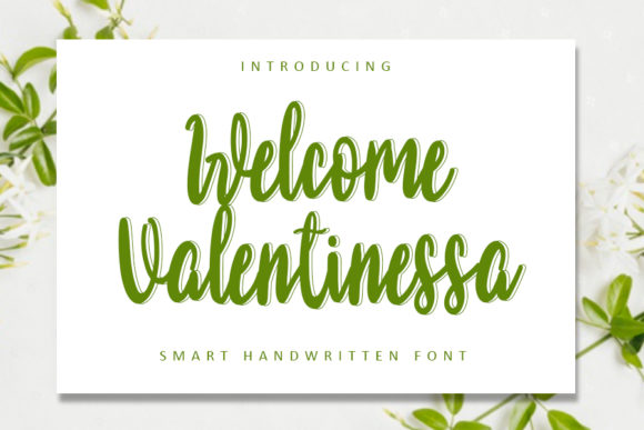 Welcome Valentinessa: A Sweet Script Font for Brand Identity