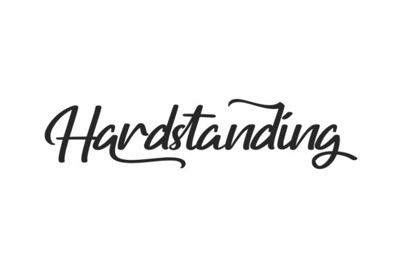 Why Hardstanding Is the Perfect Handwritten Typeface for Small Business Branding