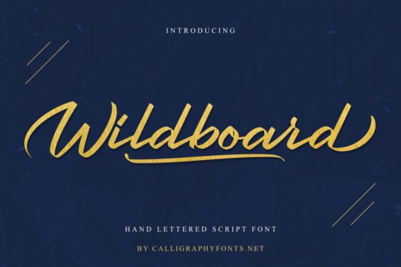 Wildboard Typeface Review: Elevating Editorial Design with Handwritten Grace